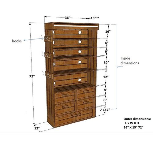 Clarks-Storage Cabinet
