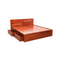 Czar King With Two Drawers