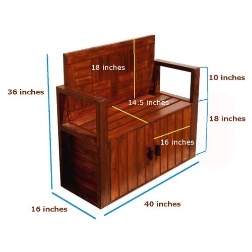 Daffodil-An Entryway Storage Bench