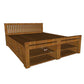 Dahna Queen Cot With 2 Drawer Storage And Front Storage