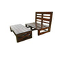 Davenport- 2 Seater Sofa With A Table