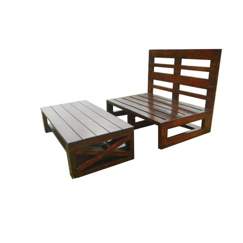 Davenport- 2 Seater Sofa With A Table