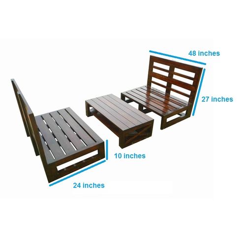 Davenport- 4 Seater Sofa With A Table
