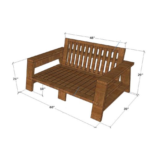 Dollan-2 Seater Sofa - ubyld