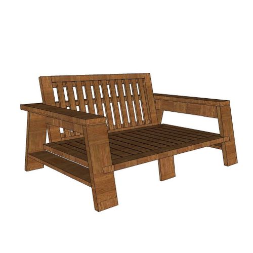 Dollan-2 Seater Sofa - ubyld