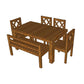 Edda-6 Seater Dining Set - ubyld