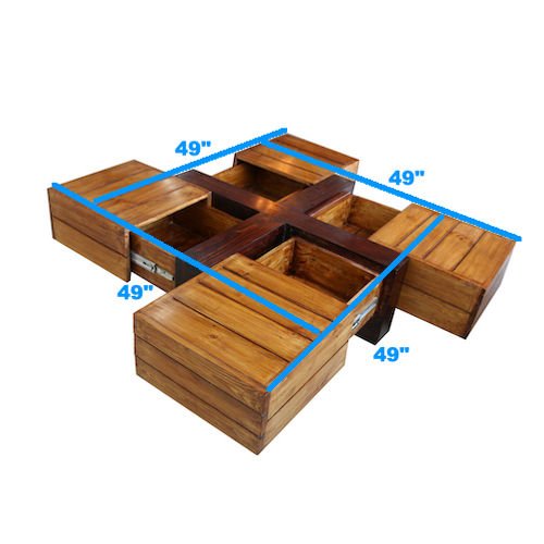 Florio-Center Table With Storage - ubyld