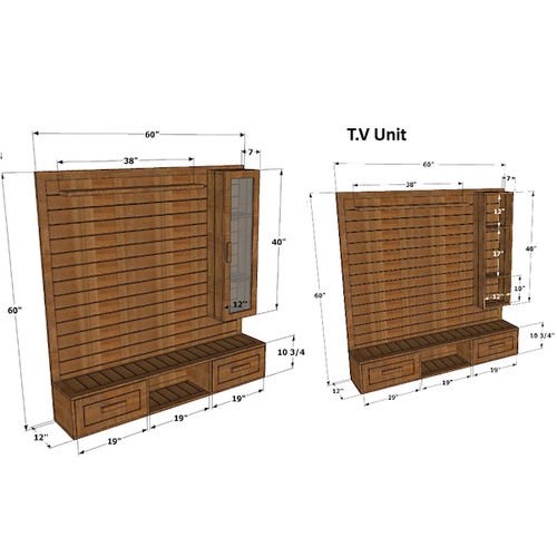 Gaynor-Tv Unit - ubyld