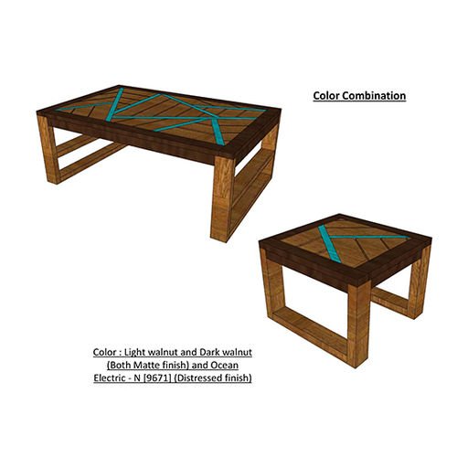 Harley- Center Table With Stool - ubyld