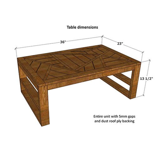 Harley- Center Table With Stool - ubyld
