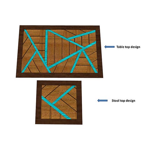 Harley- Center Table With Stool - ubyld