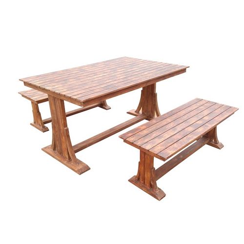 Hynes-4 Seater Dining Set - ubyld