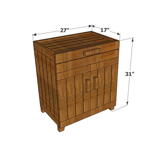 Janaki-Aquarium Stand With Storage Cabinet - ubyld