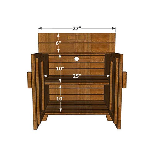 Janaki-Aquarium Stand With Storage Cabinet - ubyld