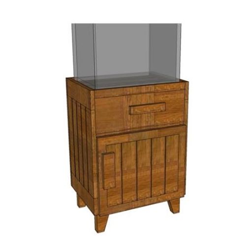 Jenna-Aquarium Stand With Storage Cabinet - ubyld