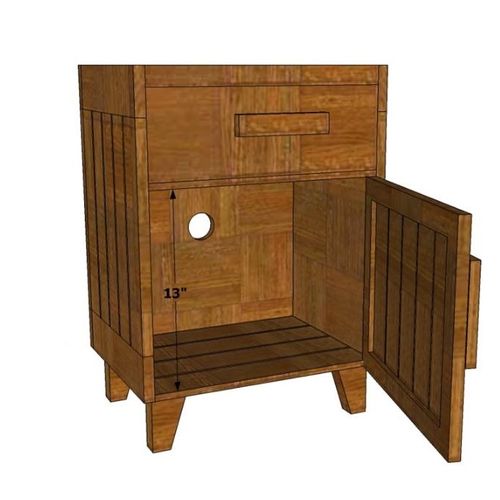Jenna-Aquarium Stand With Storage Cabinet - ubyld