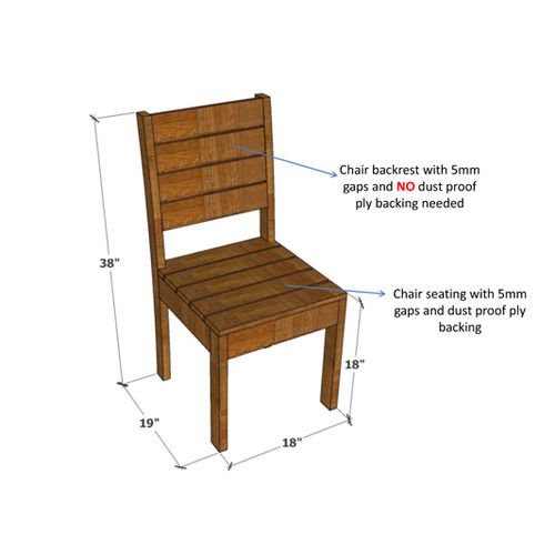 Lenny-4 Seater Dining Set - ubyld