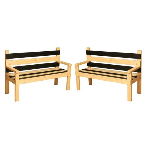 Lynrina-Set Of 2 Designer Benches - ubyld