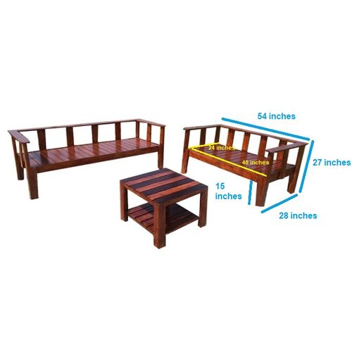 Melora-5 Seater With Center Table - ubyld