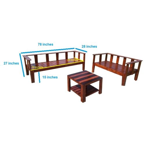 Melora-5 Seater With Center Table - ubyld