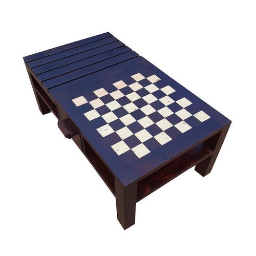 Moini-Center Table With Chess Board - ubyld