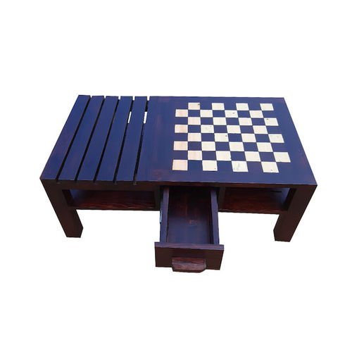 Moini-Center Table With Chess Board - ubyld