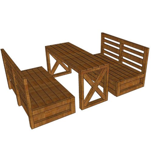 Nilay- 4 Seater Sofa With A Table And 2 Drawers - ubyld