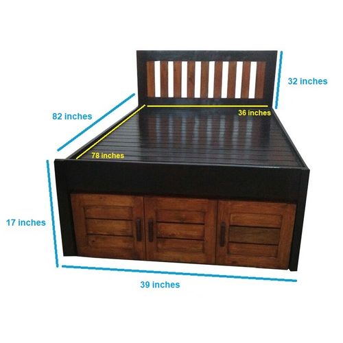 Olympia Single With Two Drawers And Shoe Cabinets - ubyld
