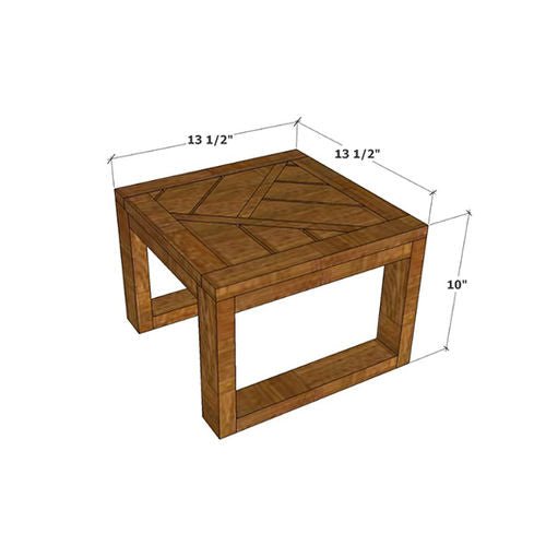 Patton- Center Table With Stool - ubyld