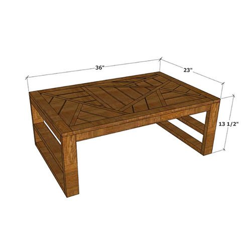 Patton- Center Table With Stool - ubyld