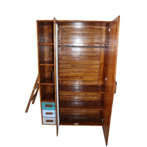 Petrie-Bunker Bed With Attached Cupboard - ubyld