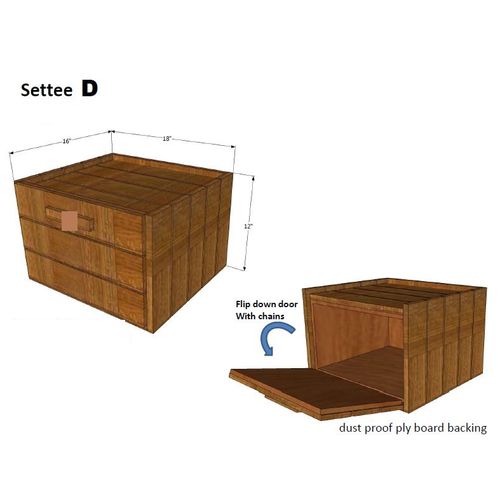 Poyner-Settee With Storage - ubyld