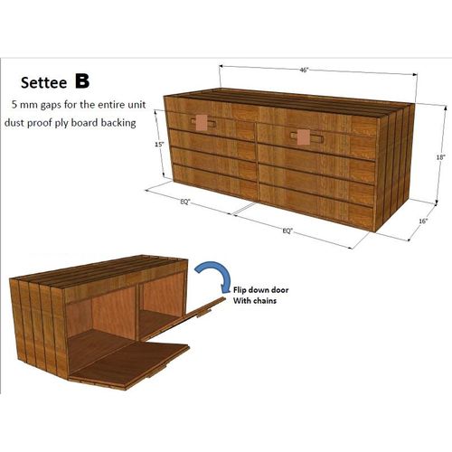 Poyner-Settee With Storage - ubyld