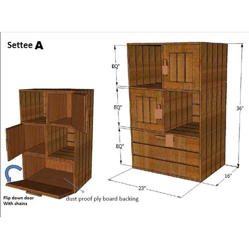 Poyner-Settee With Storage - ubyld