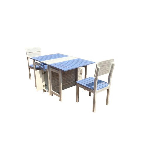 Preston-2 Seater Folding Dining Set - ubyld