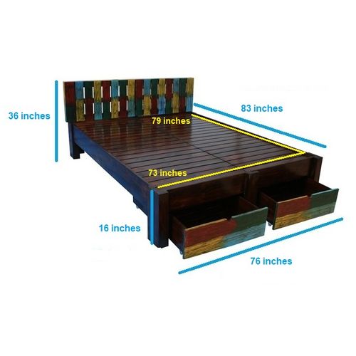 Rhuva King With Two Drawers - ubyld