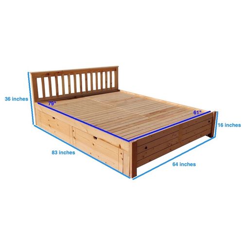 Ritcher Queen With Two Drawers - ubyld