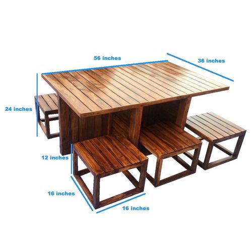 Rocher-Space Saving Coffee Table Set - ubyld