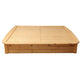 Rosen King Platform Cot With Two Drawers - ubyld