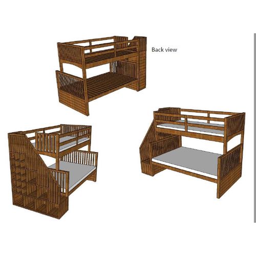 Rowly-Bunker Bed With Storage - ubyld