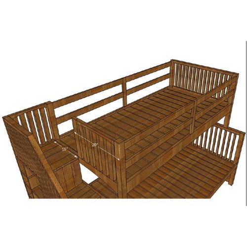 Rowly-Bunker Bed With Storage - ubyld