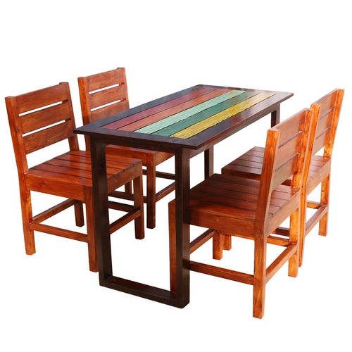 Saisha-4 Seater Dining Set - ubyld