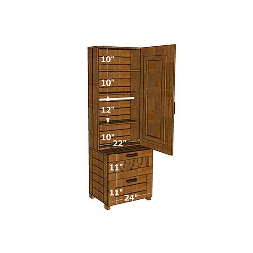 Selena-Dresser With Storage - ubyld