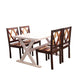 Senora-4 Seater Dining Set - ubyld