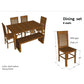Serta-6 Seater Dining Set - ubyld