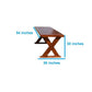 Shelby- 4 Seater Dining Set - ubyld