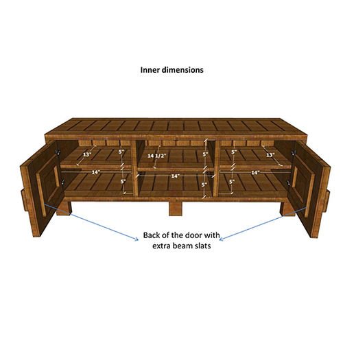 Sinclair- Rustic Tv Stand - ubyld