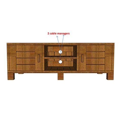 Sinclair- Rustic Tv Stand - ubyld