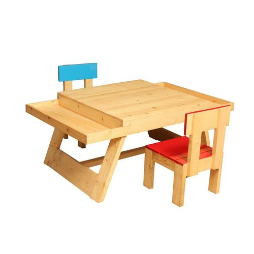 Stark-Kids 4 Seater Study Set - ubyld