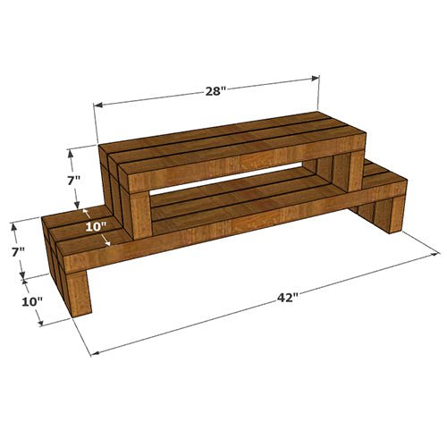 Tekton - 2 Tier Tv Stand - ubyld